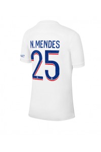 Paris Saint-Germain Nuno Mendes #25 Fotballdrakt Tredje Klær 2022-23 Korte ermer